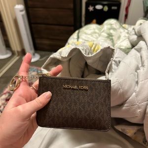 Michael Kors keychain wallet